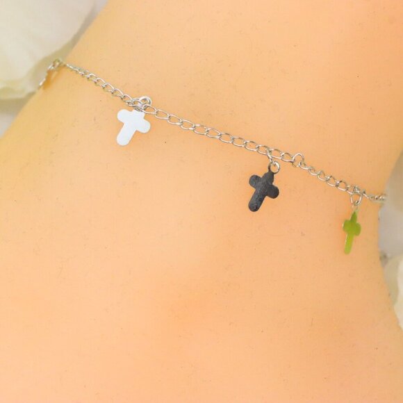 "Minimalist Anklet, Sleek & Modern Design, Women’s Fashion, YC110228-A - Picture 1 of 10